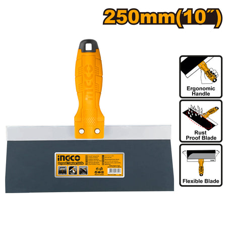 Ingco 10 Inch Drywall Taping Knife Trowel Paint Cleaner HPUT25011 - Winland Depot