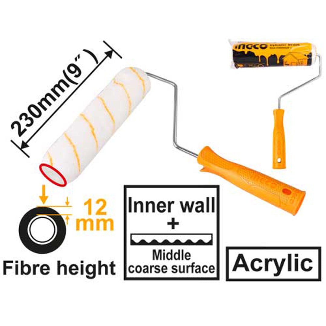 Cylinder Brush (Inner Wall) Acrylic 9 Inches(230mm) HRHT042301