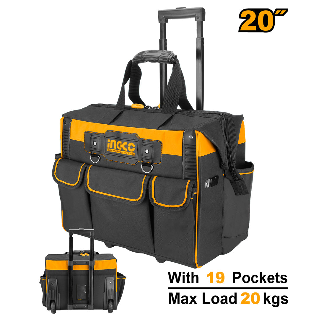 Ingco Rolling Rigid Tool Bag HRRTB2002