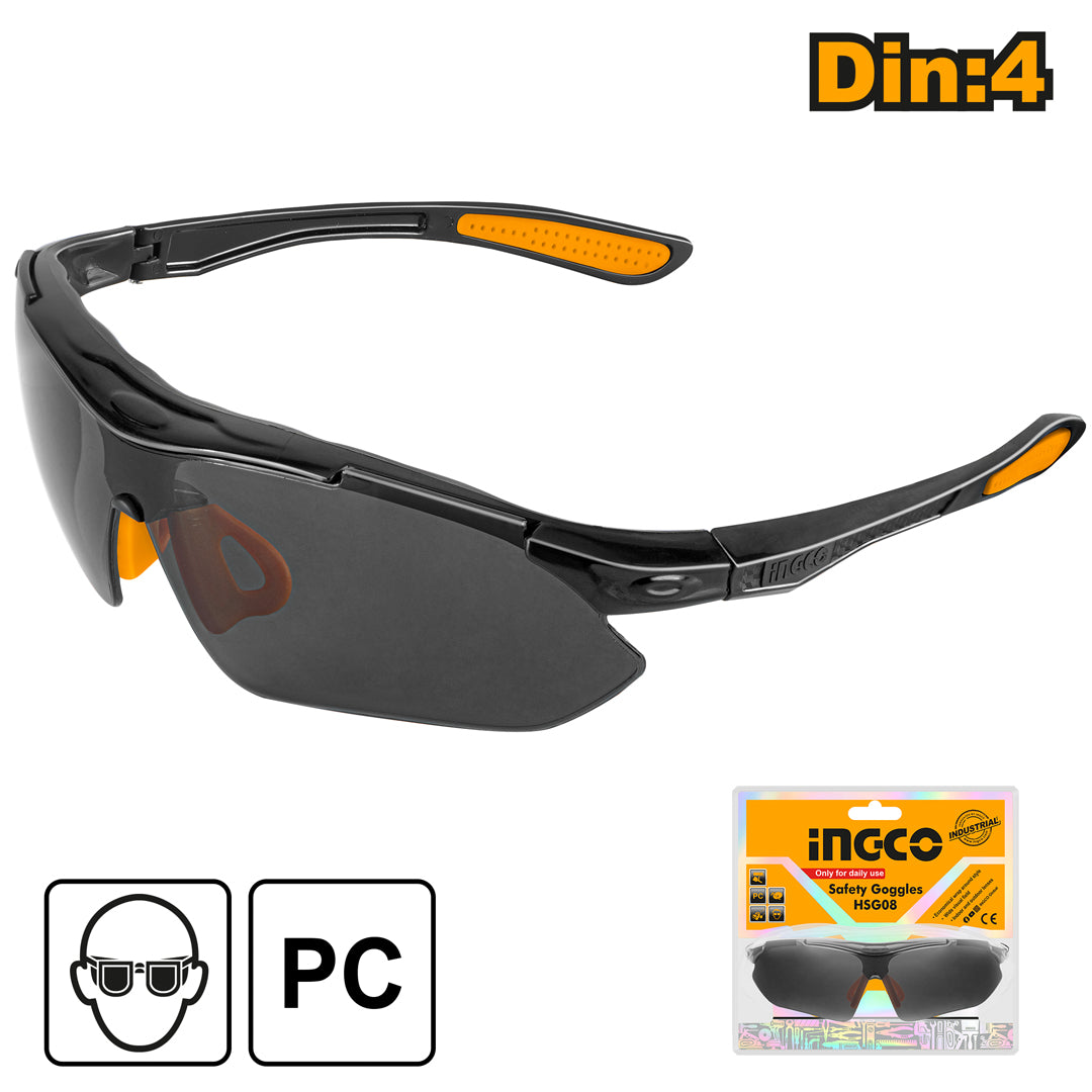 Ingco Safety Goggles for Eye Protection Glasses HSG08