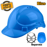ingco safety helmet 100% pe shell with vents sold per piece ing-ht alternate view