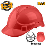 ingco safety helmet 100% pe shell with vents sold per piece ing-ht alternate view