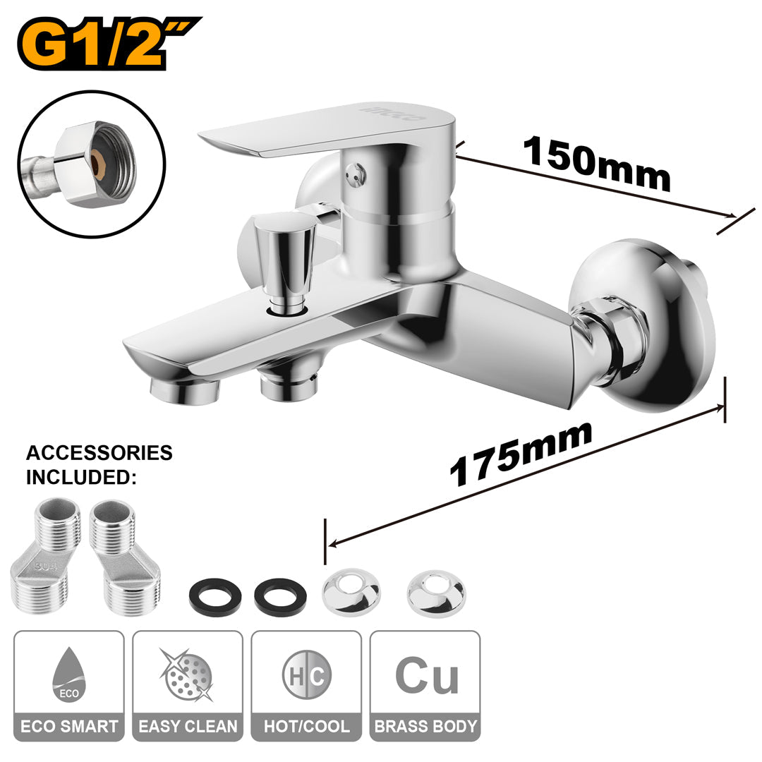 Ingco Industrial Single Lever Bath-Shower Mixer HSLBM31001