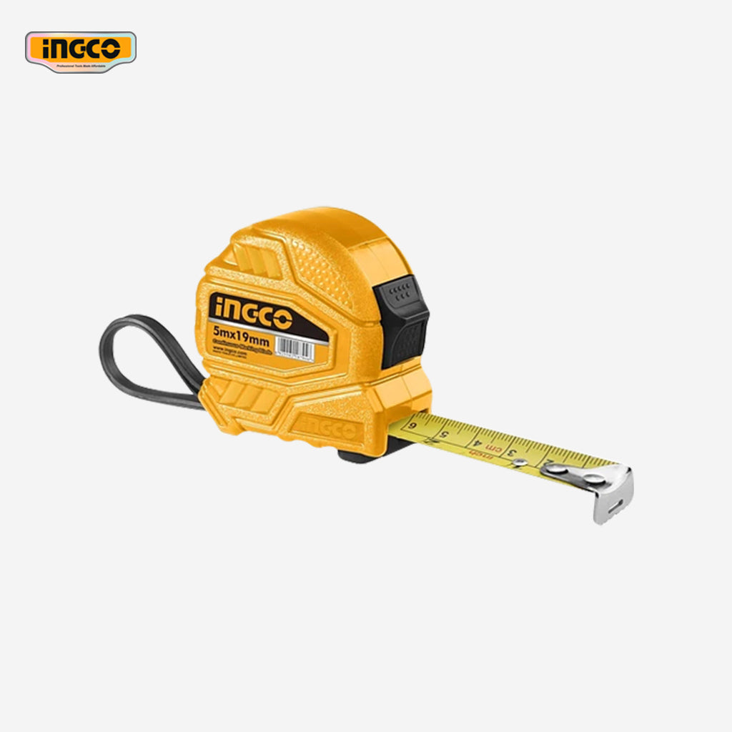 Ingco Steel Measuring Tape 5m x 19mm HSMT26519