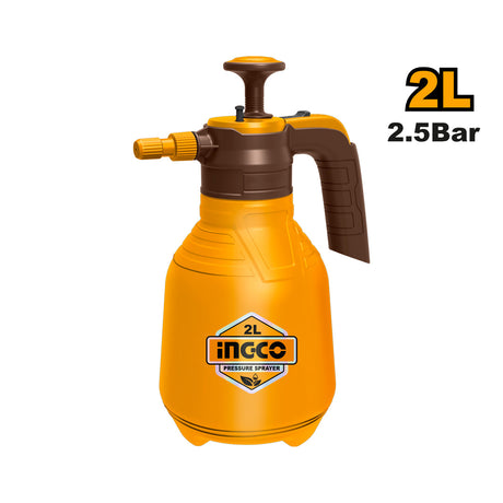 Ingco 1.5/2L Heavy-Duty Pressure Sprayer Hand Pump Sprayer HSPP201502 / HSPP20202