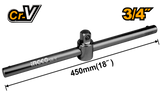 INGCO 18-inch (450mm) CR-V sliding T-bar handle