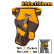 INGCO waist tool bag belt drill holster organizer HTBP030128