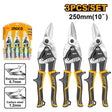 Ingco 3 Pcs Aviation Snip Set HTSNK0110 - Winland Depot