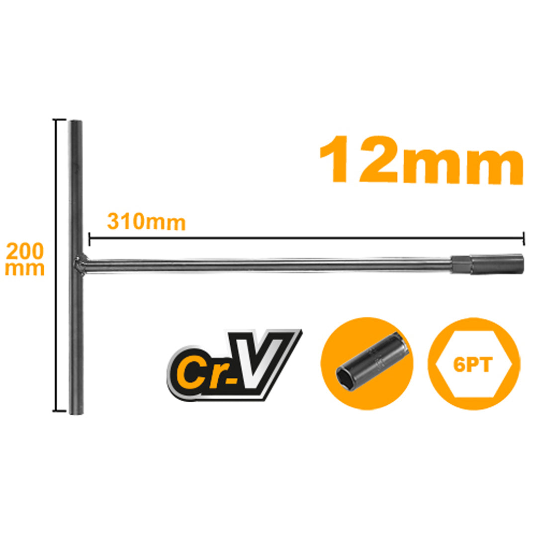 T-Handle Socket Wrench 12mm HTSWB1208