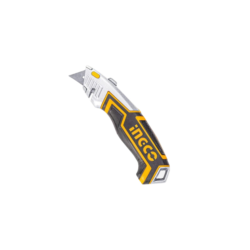 Utility ZINC Alloy Knife Cutter with 5pcs SK5 Blade HUK6118 ING-HT