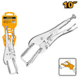 Ingco 10 Inch Welding Plier Cr - V HWP0210 - Winland Depot