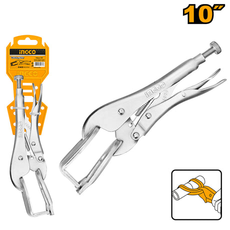 Ingco 10 Inch Welding Plier Cr - V HWP0210 - Winland Depot