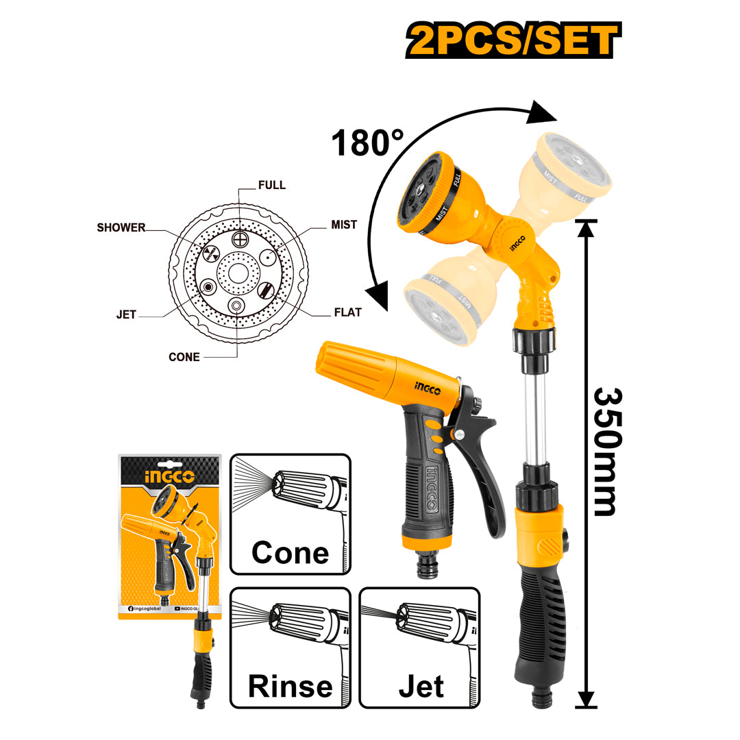 Watering Kit 2 Pcs Nozzle Combo HWSK0201