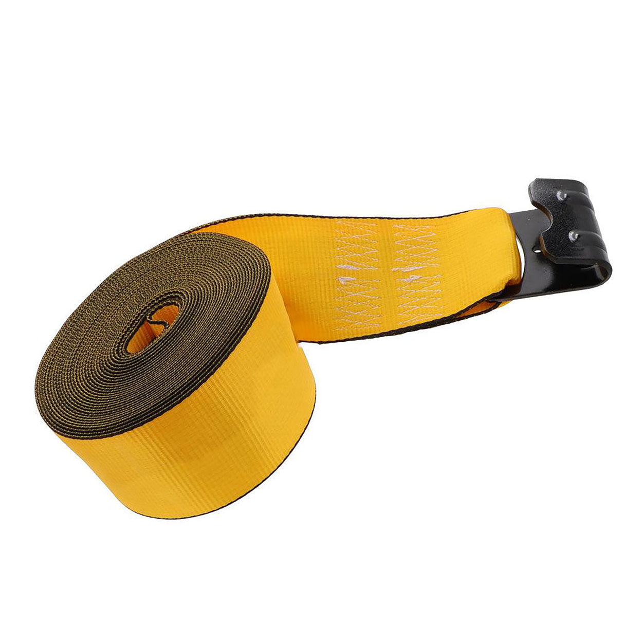 Winch Strap With Flat Steel Hook 8T x 8m HWSP0808 ING-AC