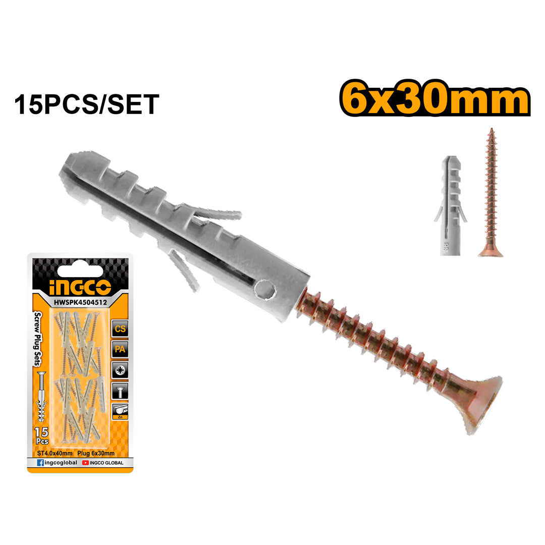 Screw Plug Tox with Screw HWSPK4504512