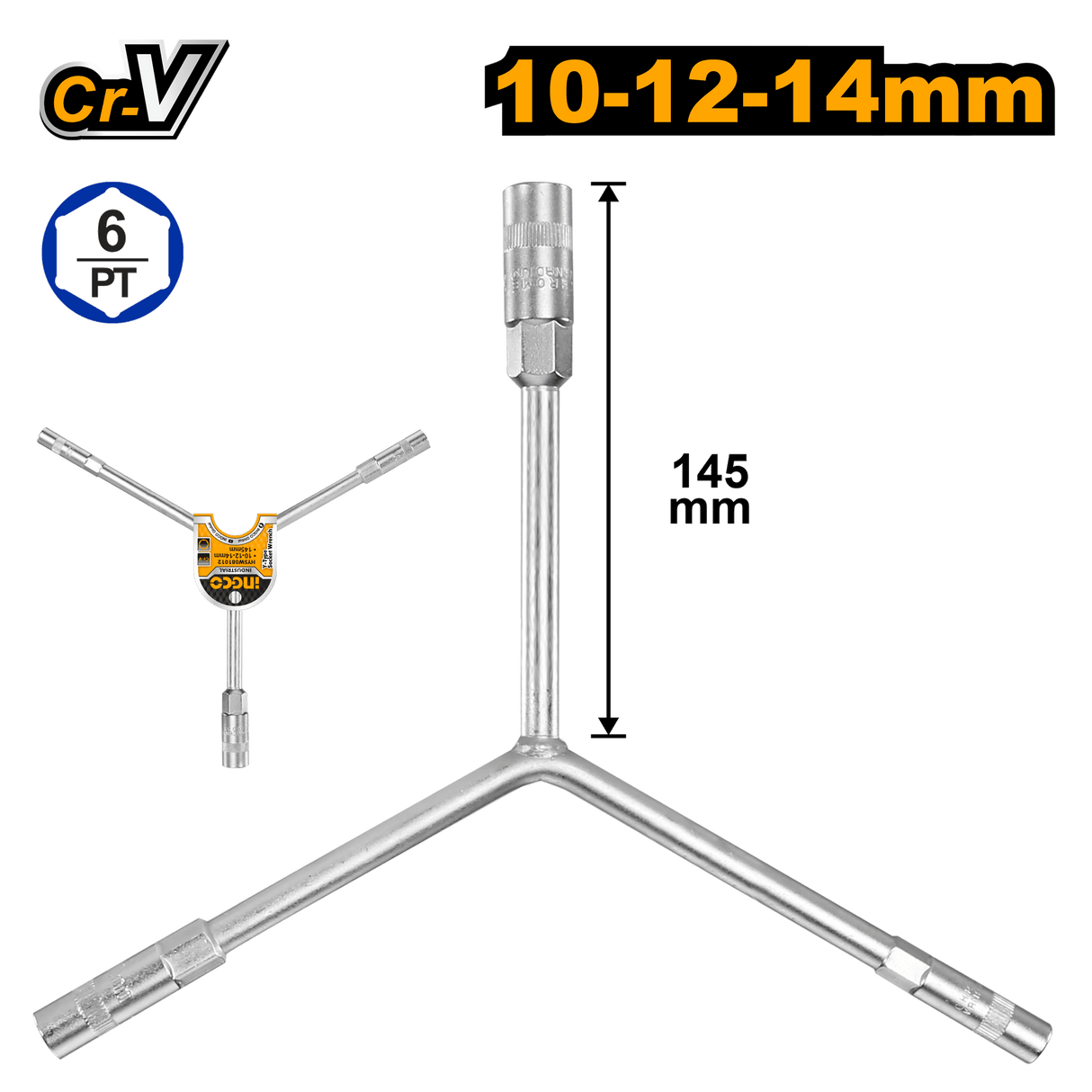 Y-Type Socket Wrench Hand Tools 8-10-12mm | 10-12-14mm SOLD PER PIECE HYSW ING-HT