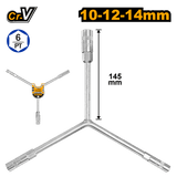 Y-Type Socket Wrench Hand Tools 8-10-12mm | 10-12-14mm SOLD PER PIECE HYSW ING-HT