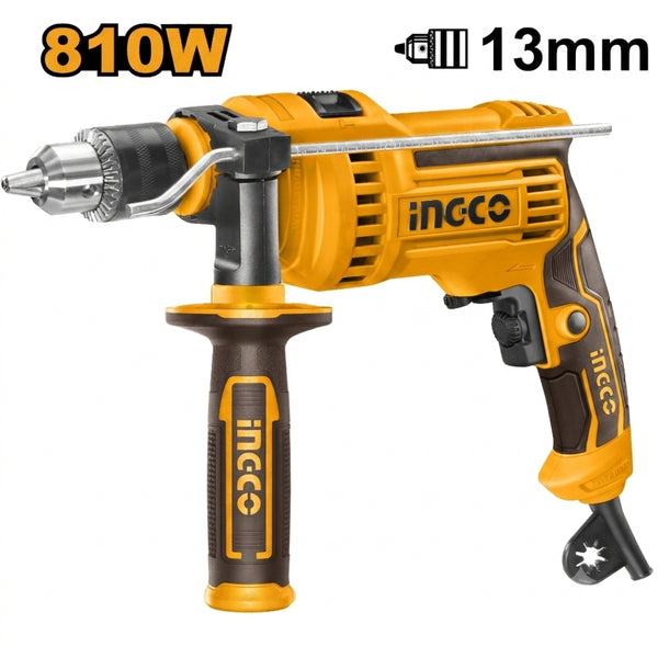 Impact Drill 810W Barena w/ Variable Speed and Hammer Power Tools ID8108P | ID8118P ING-PT
