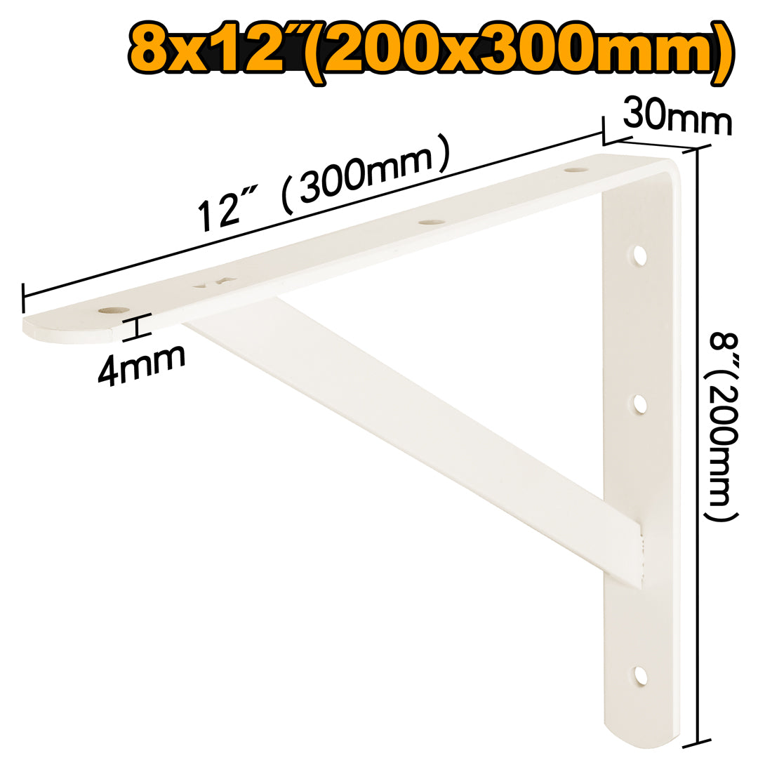 Heavy Duty Shelf Brackets IHDSB0812 / IHDSB1016