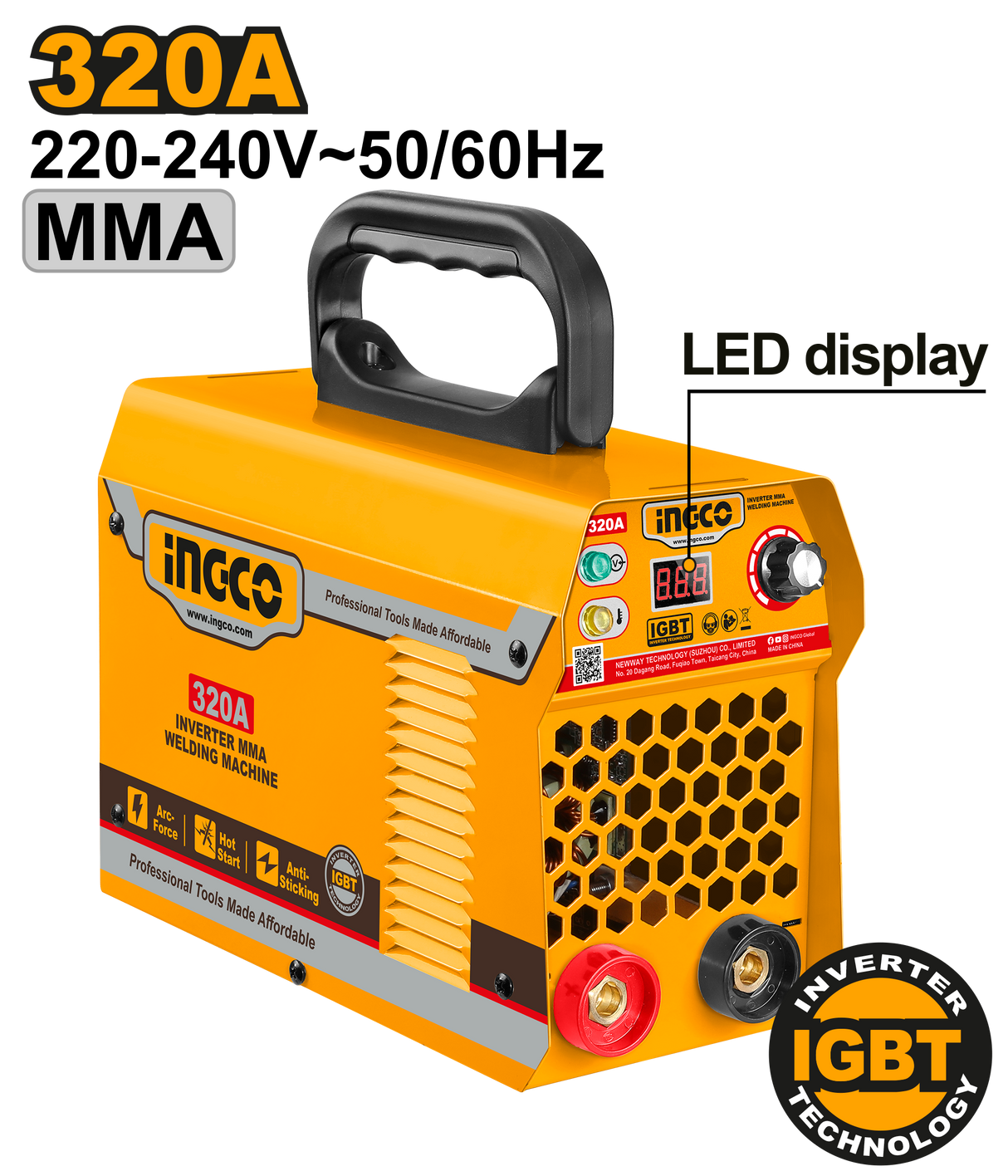 Portable Welding Machine Inverter IGBT ARC MMA ING-WM