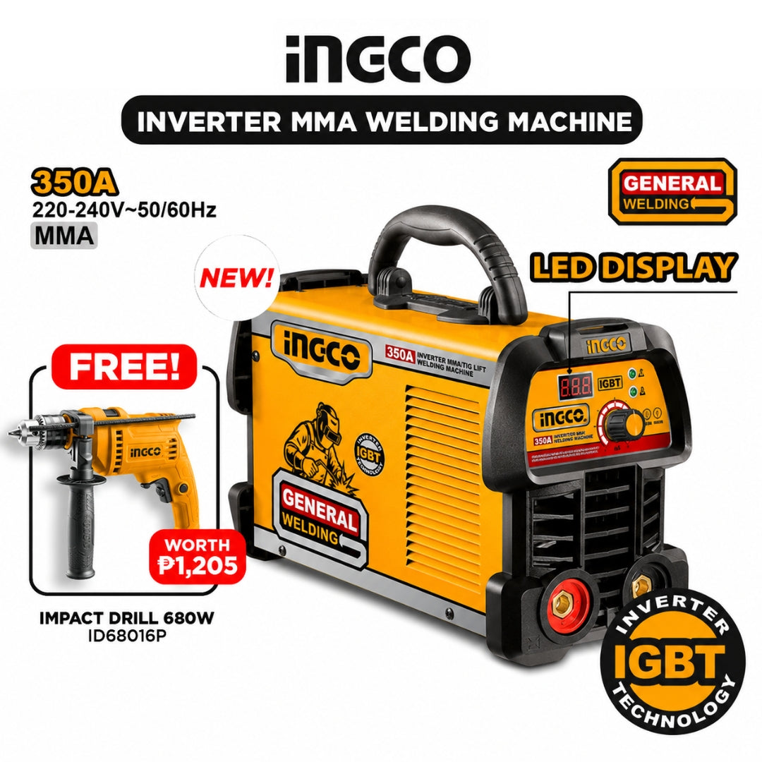 INGCO Portable Welding Machine Inverter IGBT ARC MMA ING-SS
