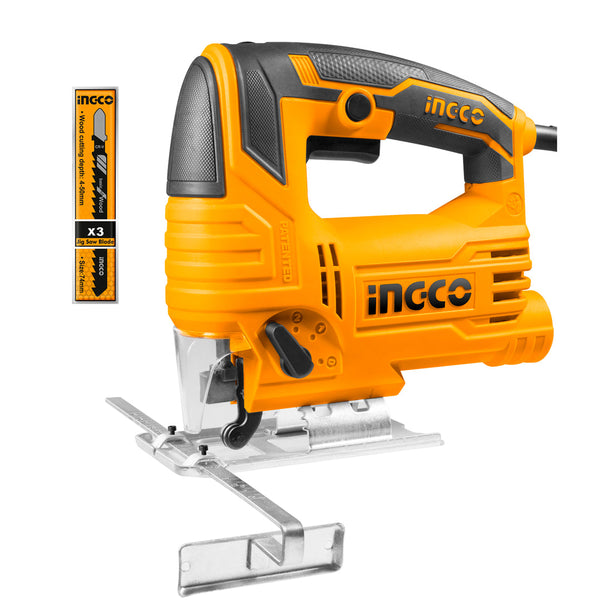 Ingco 570W jigsaw with 4-step pendulum function and free clamp