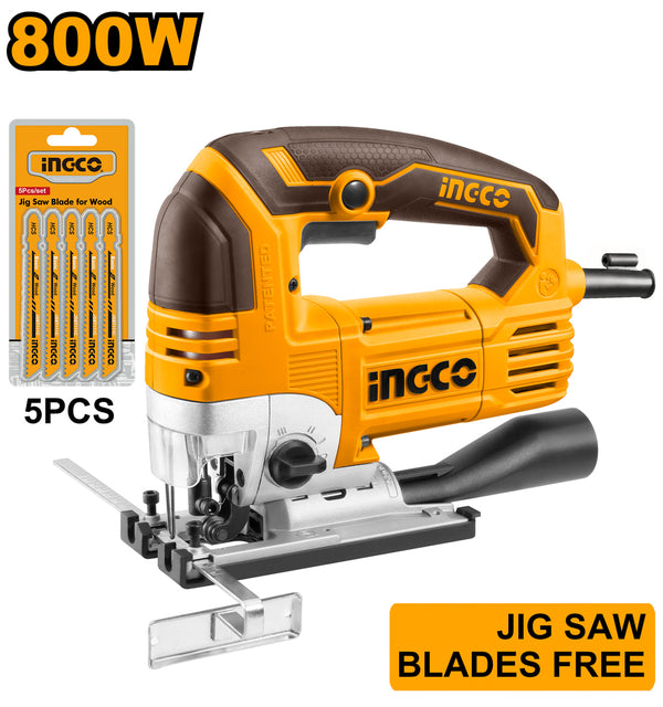 INGCO JS80068P industrial jigsaw power tool 800W