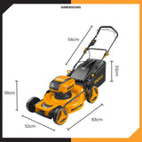 P20S 18 Inch Blade Lithium-Ion Lawn Mower 40V LMLI20182