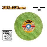 14" Abrasive Metal Cutting Disc Cut Off Wheel for Cut Off Machine MCD303551 ING-AC
