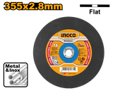 14" Abrasive Metal Cutting Disc Cut Off Wheel for Cut Off Machine MCD303551 ING-AC