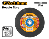 14" Abrasive Metal Cutting Disc Cut Off Wheel for Cut Off Machine MCD303551 ING-AC