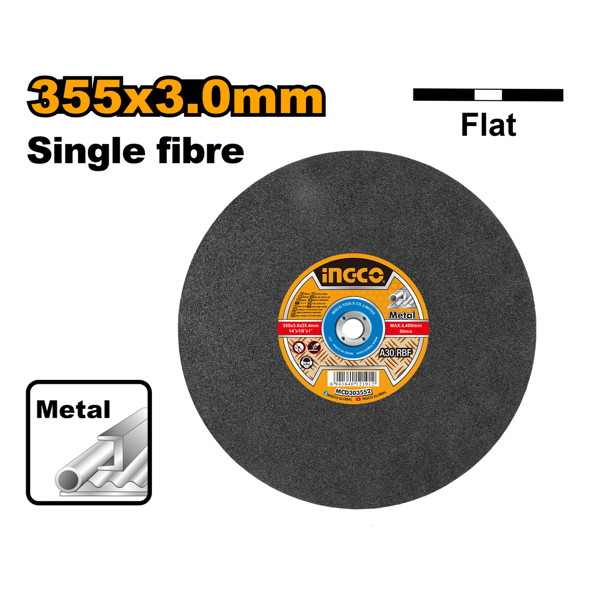 Abrasive Metal Cutting Disc MCD303552