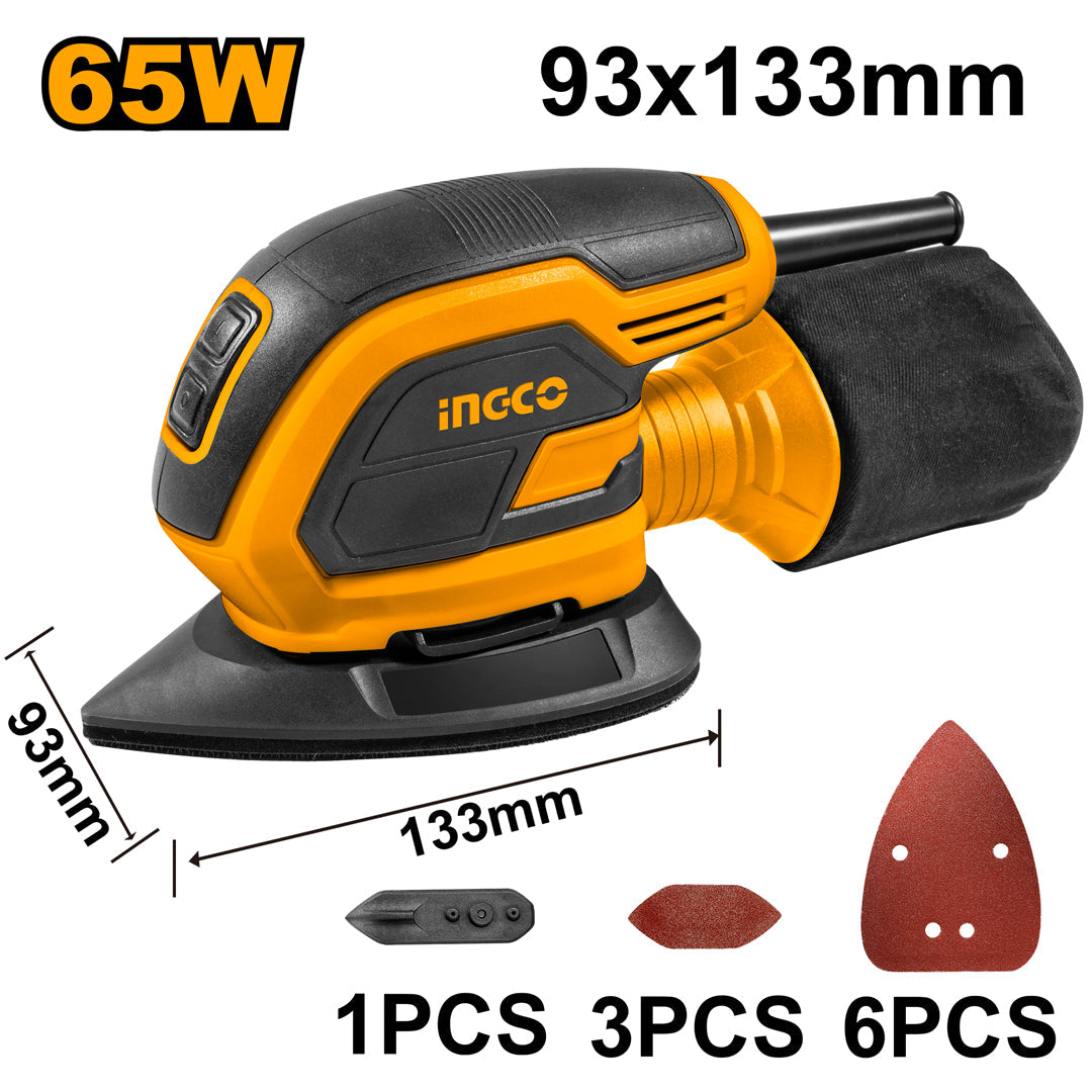 Ingco Electric Palm Sander Machine 65W MS6505