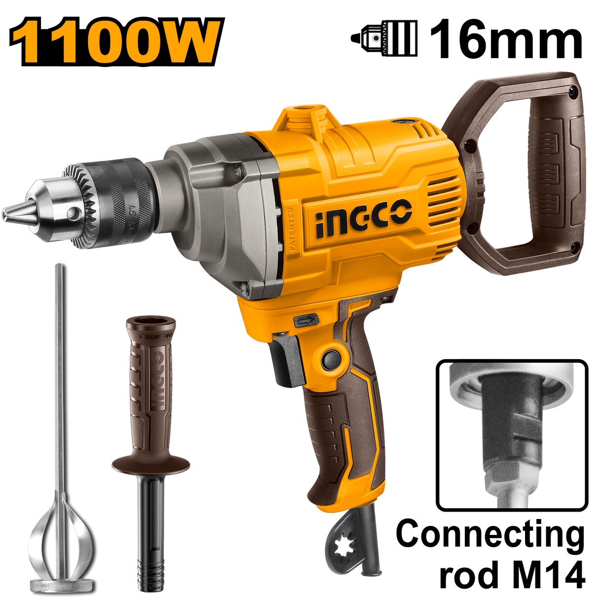 Electric Mixer 1100W MX11008 ING-PT