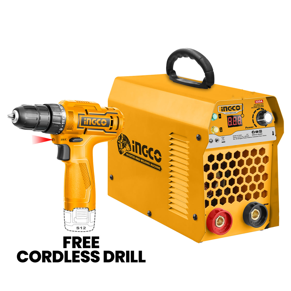 Ingco Portable Welding Machine Inverter IGBT ARC MMA – INGCO Philippines