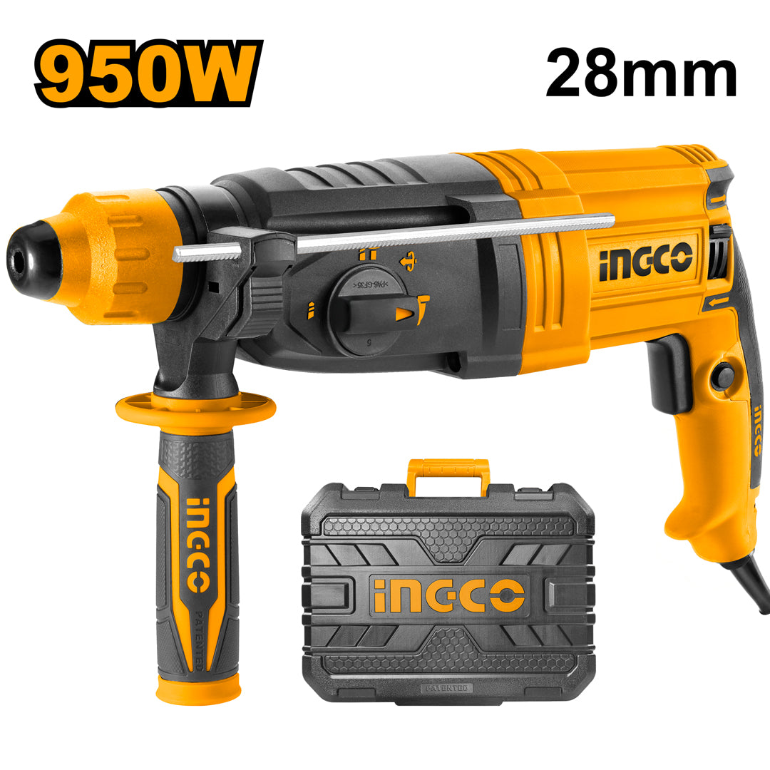 Ingco Rotary Hammer Drill 950W RGH9528 – INGCO Philippines