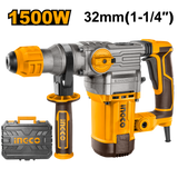 Rotary Hammer Drill Chisel Concrete Metal & Wood Work for Home & Industrial ING-PT