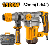 Rotary Hammer Drill Chisel Concrete Metal & Wood Work for Home & Industrial ING-PT