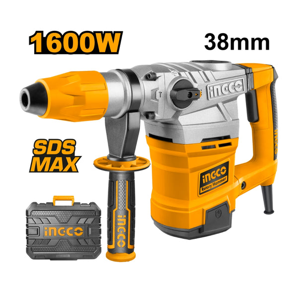 Rotary Hammer Drill Chisel Concrete Metal & Wood Work for Home & Industrial ING-PT