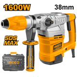 Rotary Hammer Drill Chisel Concrete Metal & Wood Work for Home & Industrial ING-PT