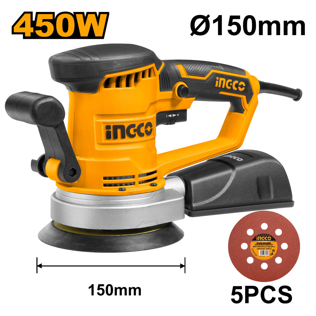 Ingco Industrial Rotary Sander Sanding Machine 450W RS4508