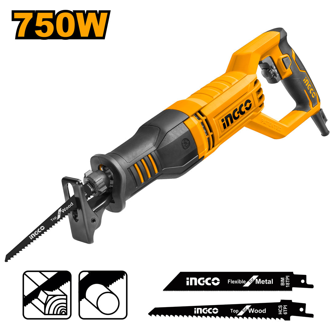 Ingco Industrial Grade Reciprocating Saw 750 Watts RS8008