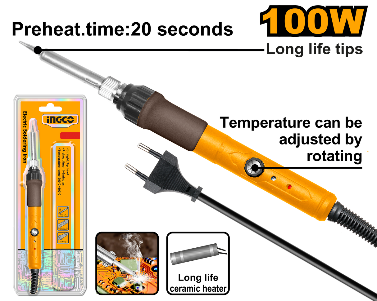 Super Select Tin Pencil Soldering Iron 60W-100W Adjustable temperature ING-HT