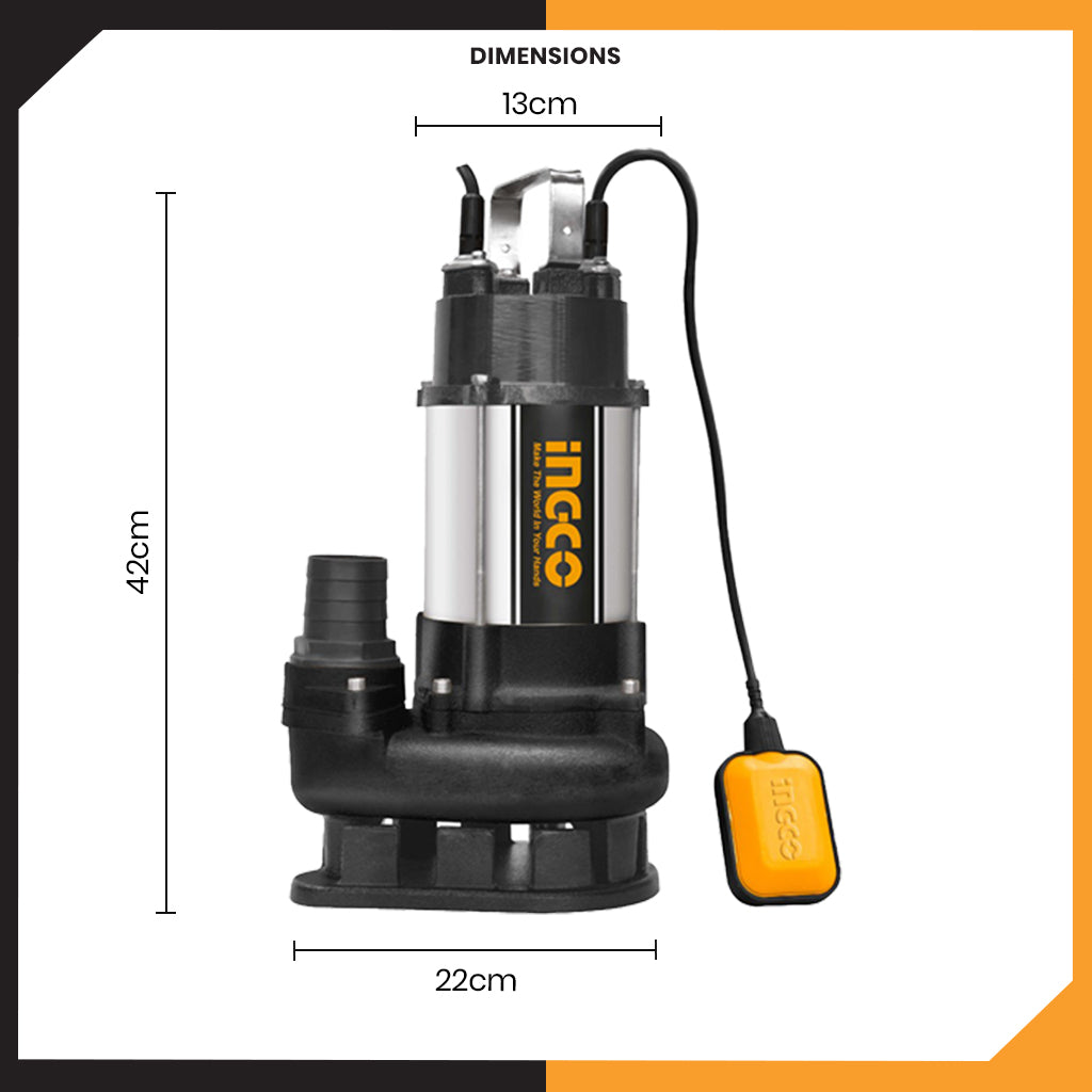 2200W/3.0HP Submersible Water Pump SPDB22008-5