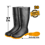 Rain Boots 100% Waterproof Virgin PVC / Nitrile with Alkali Resistance ING-HT