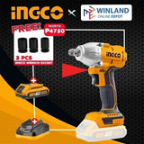P20S 20V Brushless Cordless Impact Wrench Lithium-Ion COSLI23011/CIWLI2038/CIWLI20401 ING-COR