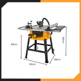 Extendable Table Saw 1850W 254mm Blade TS18502