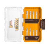 8PCS/Set Tungsten Carbide Rotary Burrs Set for Die Grinders AKDL10801 ING-AC