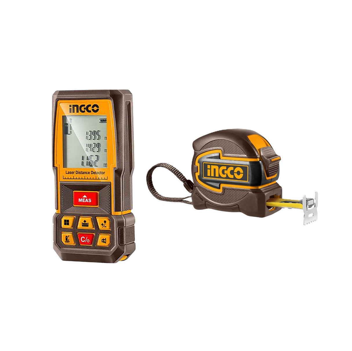 ingco combo kit laser distance detector product photo