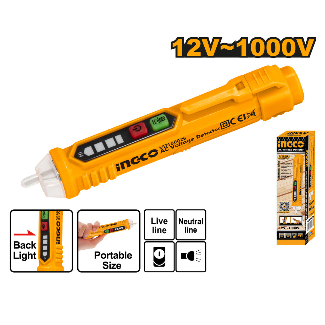 Non-Contact AC Power Test Voltage Detector 12V~1000V VD100026